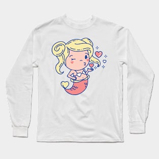 Romance Mermaid Long Sleeve T-Shirt